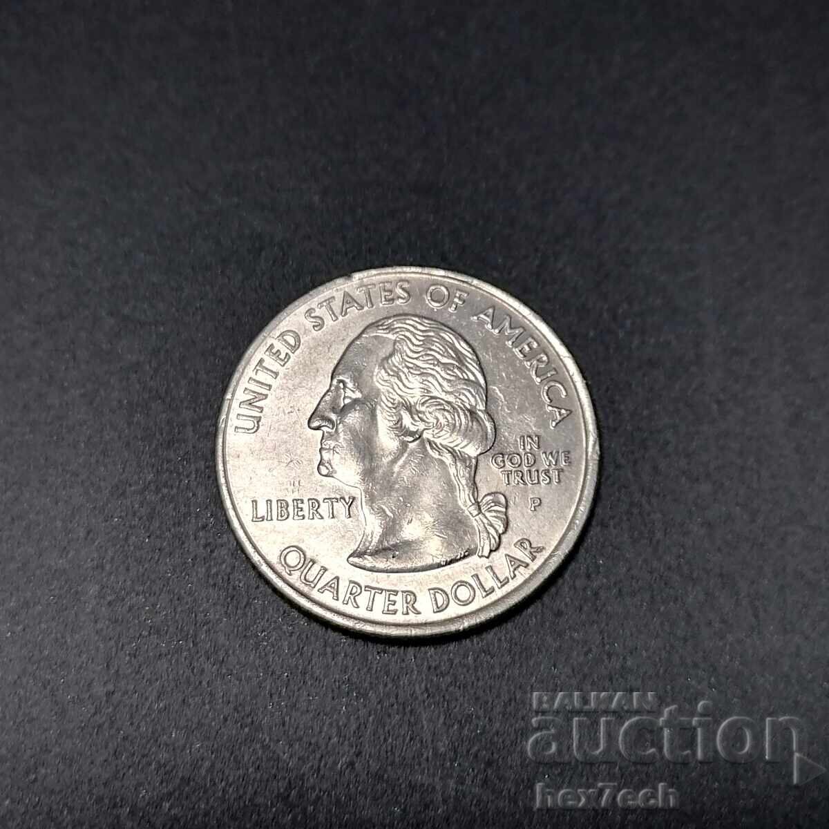 ❤️ ⭐ САЩ 2007 1/4 долар Вашингтон ⭐ ❤️ с цена 1.99 лв. | € 1.02