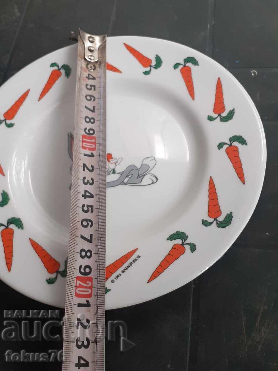 Farfurie de colecție Bugs Bunny Warner Bros 1995 - 5