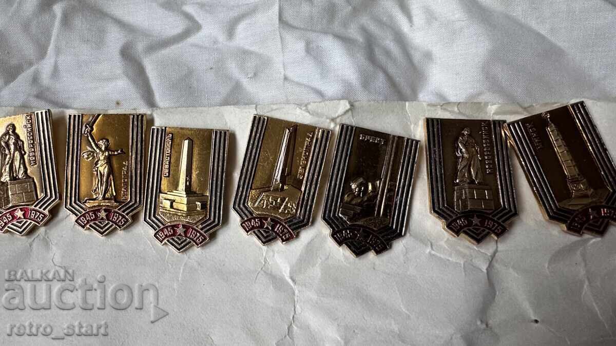 Lot of 7 Badges Lot of 7 Badges