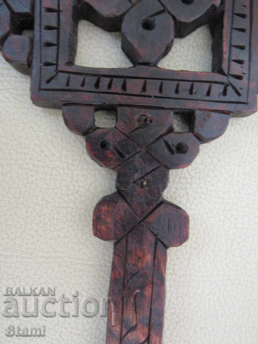 Wooden Christian cross from Ethiopia - 6 Wooden Christian cross from Ethiopia - 6