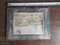 Παλιό φωτογραφικό χαρτόνι Βασίλειο της Βουλγαρίας -