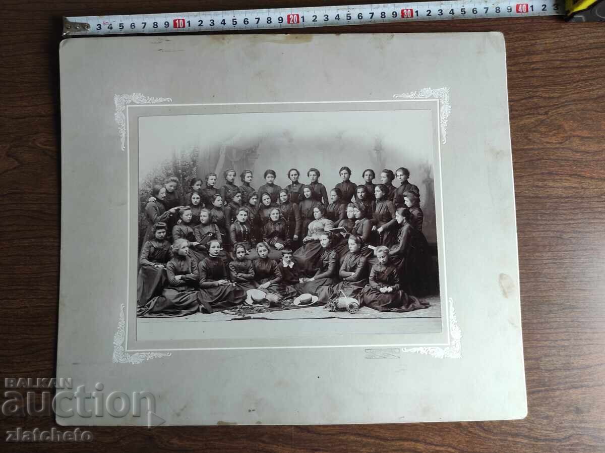 Παλιό φωτογραφικό χαρτόνι Βασίλειο της Βουλγαρίας - Παλιό φωτογραφικό χαρτόνι Βασίλειο της Βουλγαρίας -