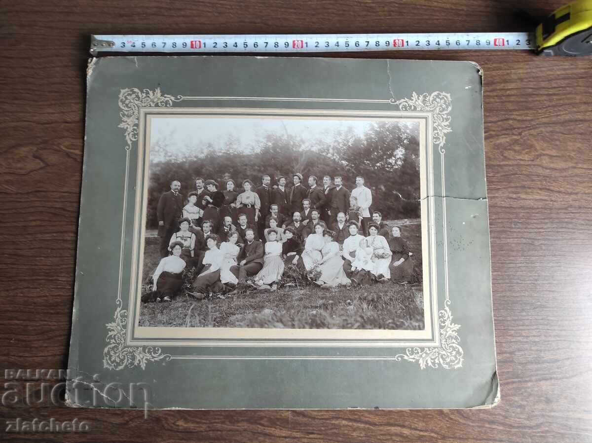 Παλιό φωτογραφικό χαρτόνι Βασίλειο της Βουλγαρίας - με τιμή 30.00 BGN | € 15.34