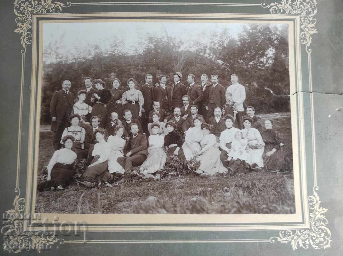 Δημοπρασία Παλιό φωτογραφικό χαρτόνι Βασίλειο της Βουλγαρίας -