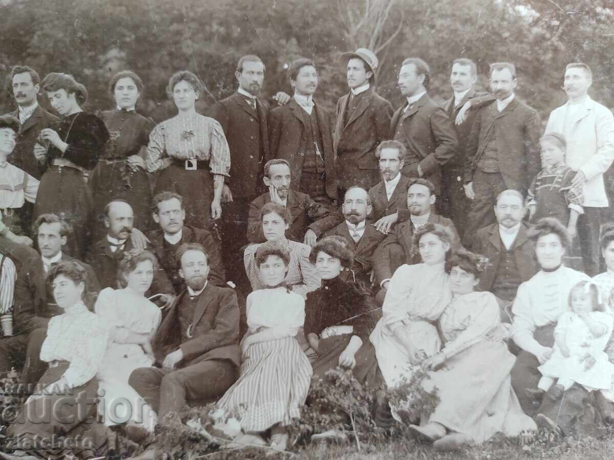 Παράδοση Παλιό φωτογραφικό χαρτόνι Βασίλειο της Βουλγαρίας -