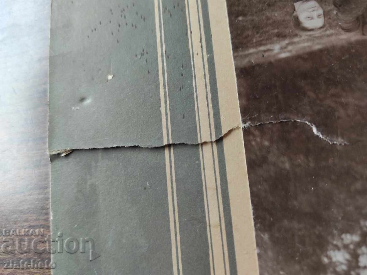 Παλιό φωτογραφικό χαρτόνι Βασίλειο της Βουλγαρίας - - 5