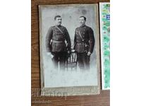 Παλιό φωτογραφικό χαρτόνι Βασίλειο της Βουλγαρίας -