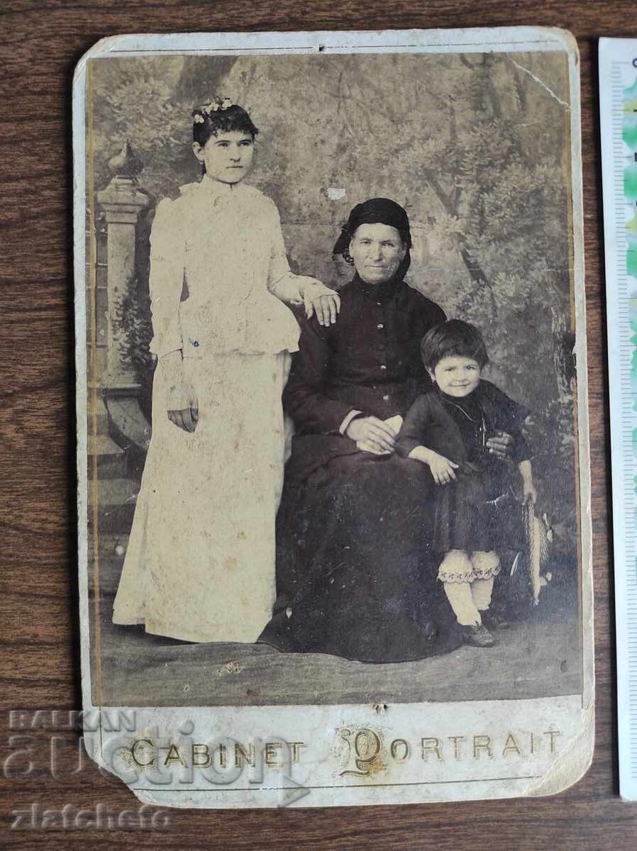 Παλιό φωτογραφικό χαρτόνι Βασίλειο της Βουλγαρίας - με τιμή 25.00 BGN | € 12.78