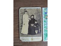 Παλιό φωτογραφικό χαρτόνι Βασίλειο της Βουλγαρίας -