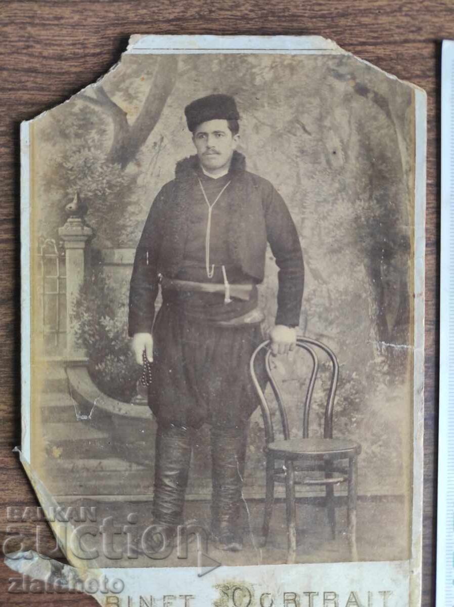 Παλιά φωτογραφία χαρτόνι Βασίλειο Βουλγαρίας - ατελιέ στη Στάρα Ζαγόρα με τιμή 25.00 BGN | € 12.78 Παλιά φωτογραφία χαρτόνι Βασίλειο Βουλγαρίας - ατελιέ στη Στάρα Ζαγόρα με τιμή 25.00 BGN | € 12.78