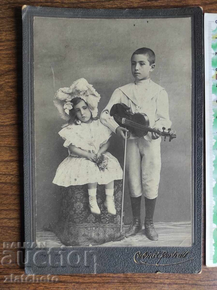 Παλιό φωτογραφικό χαρτόνι Βασίλειο της Βουλγαρίας - με τιμή 20.00 BGN | € 10.23 Παλιό φωτογραφικό χαρτόνι Βασίλειο της Βουλγαρίας - με τιμή 20.00 BGN | € 10.23