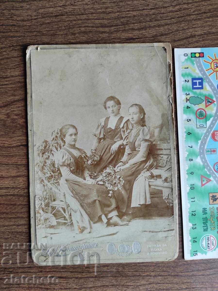 Παλιό φωτογραφικό χαρτόνι Βασίλειο της Βουλγαρίας - Παλιό φωτογραφικό χαρτόνι Βασίλειο της Βουλγαρίας -