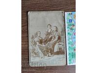 Παλιό φωτογραφικό χαρτόνι Βασίλειο της Βουλγαρίας -