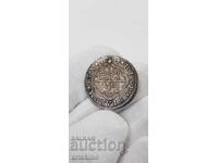 Very rare silver coin 2 Reales 1724 Spain SEGOVIA