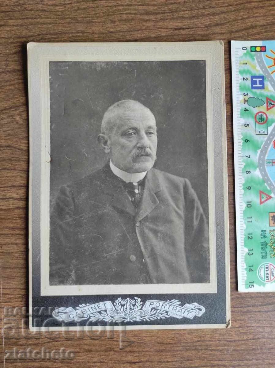 Стара снимка картон Царство България - Стара снимка картон Царство България -