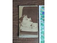 Old photo cardboard Kingdom of Bulgaria -