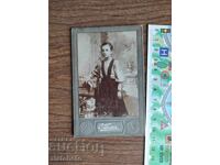 Old photo cardboard Kingdom of Bulgaria -