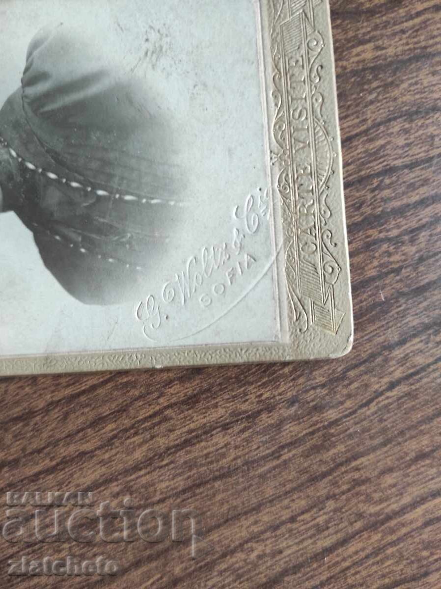 Auction Old photo cardboard Kingdom of Bulgaria - Auction Old photo cardboard Kingdom of Bulgaria -