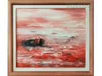 Painting, sea, artist P. Mitkov