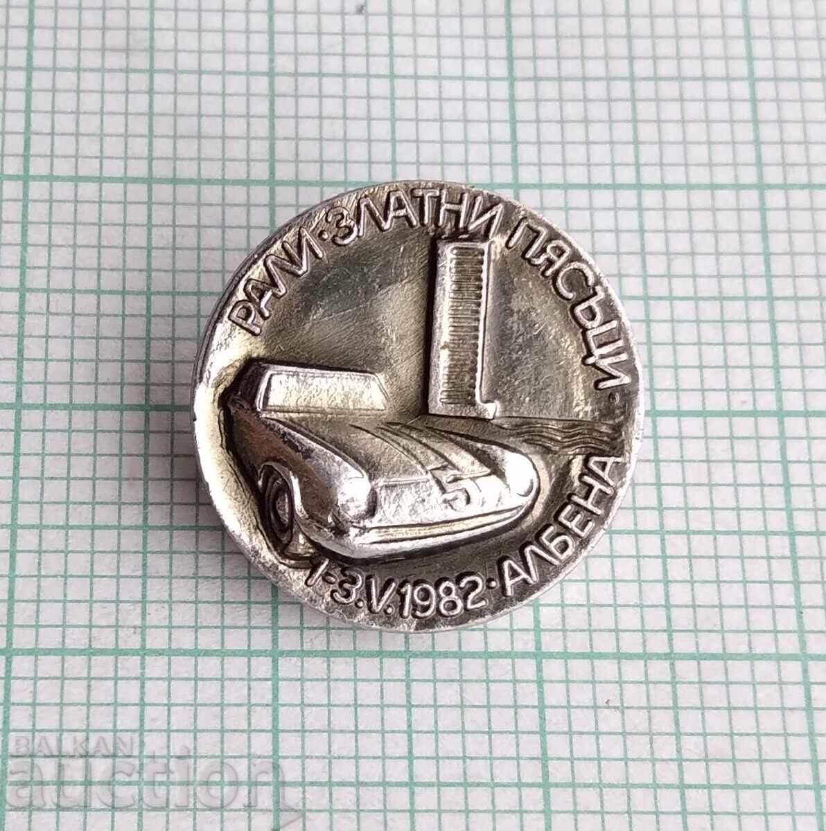 18705 Badges - Golden Sands Automobile Rally 1982 with price 2.00 BGN | € 1.02 18705 Badges - Golden Sands Automobile Rally 1982 with price 2.00 BGN | € 1.02