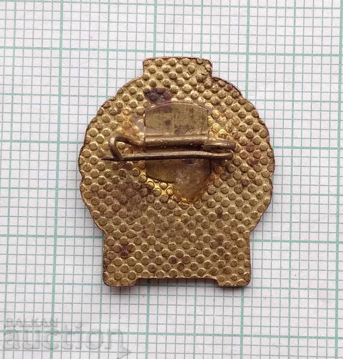 Auction 18709 Badge - VSK Narodna Strazh MVR - bronze Auction 18709 Badge - VSK Narodna Strazh MVR - bronze