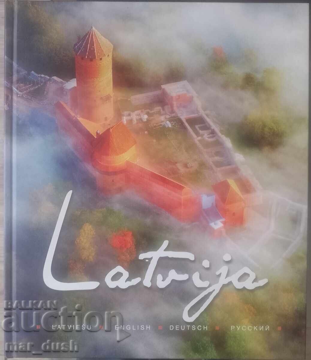 Латвия. Книга албум.