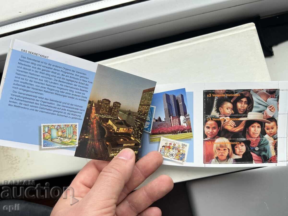 Livrarea Carnet pentru aniversarea a 50 de ani de la ONU. Curat