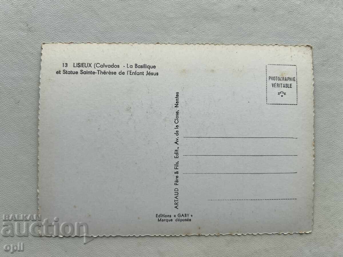 Carte poștală veche - Franța - Lisieux, Calvados cu preț € 0.30 | 0.59 BGN Carte poștală veche - Franța - Lisieux, Calvados cu preț € 0.30 | 0.59 BGN