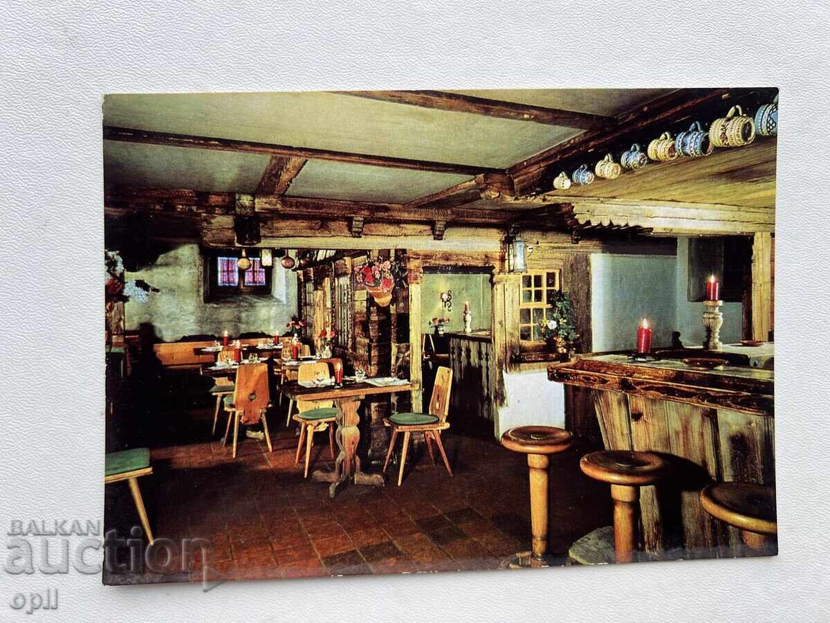 Old Postcard - Switzerland - Gstaad - Hotel Olden