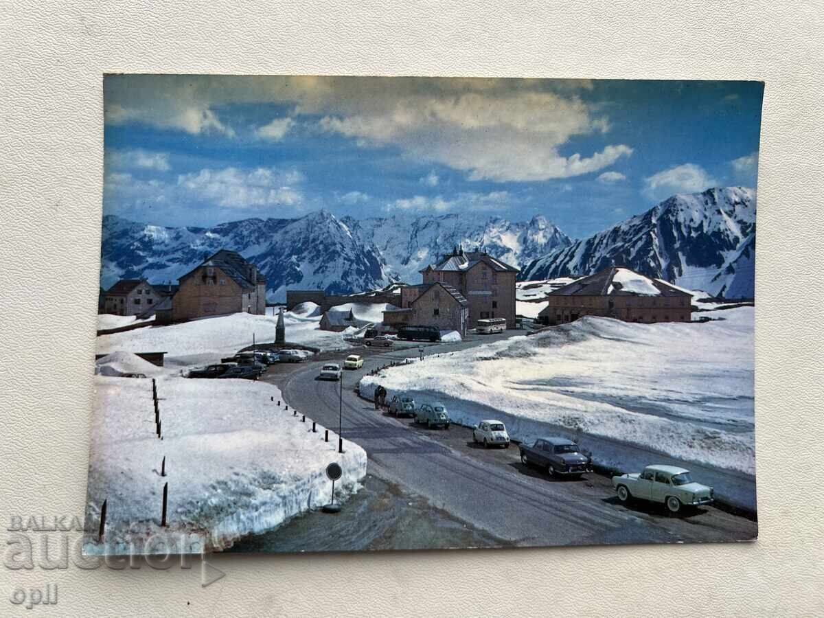 Стара Картичка - Швейцария - Прохода Готард