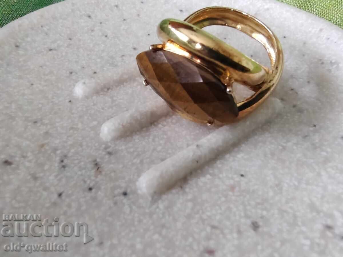 INEL ARGINT SPLENDID cu Ochi de Tigru, FANTASTIC