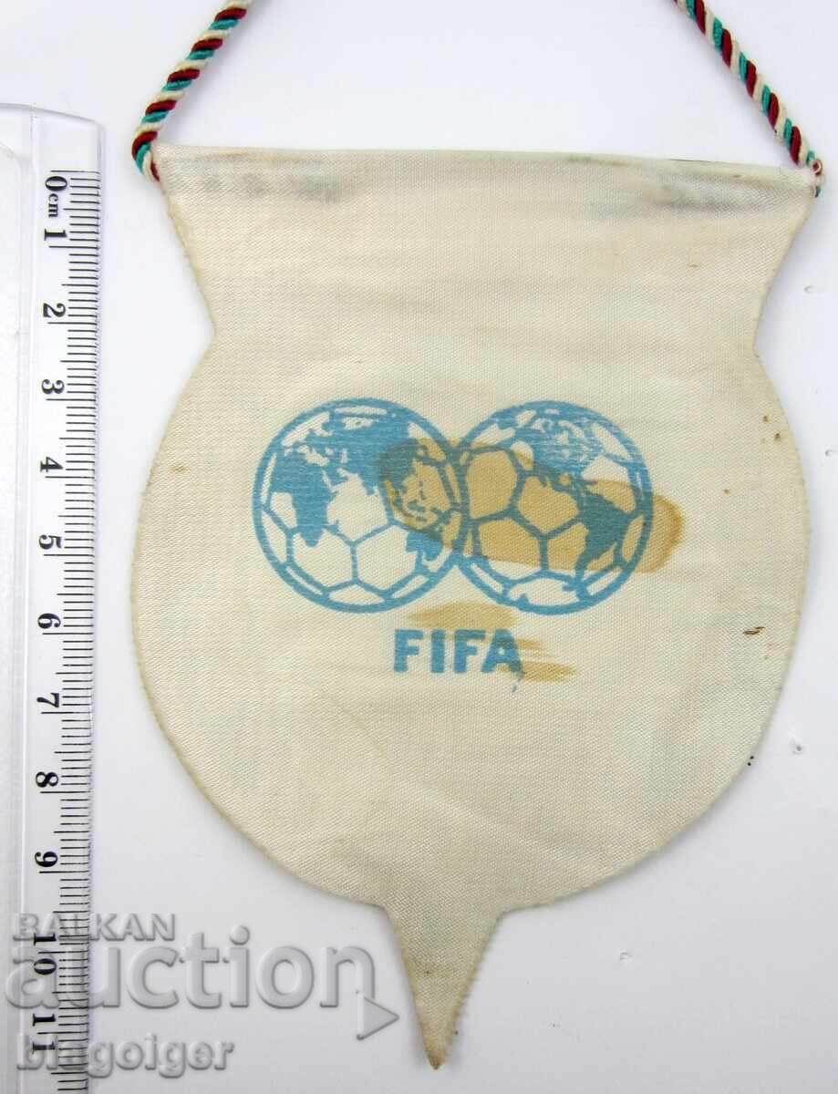 Old football flag - Bulgarian Football Union - FIFA with price 5.99 BGN | € 3.06 Old football flag - Bulgarian Football Union - FIFA with price 5.99 BGN | € 3.06