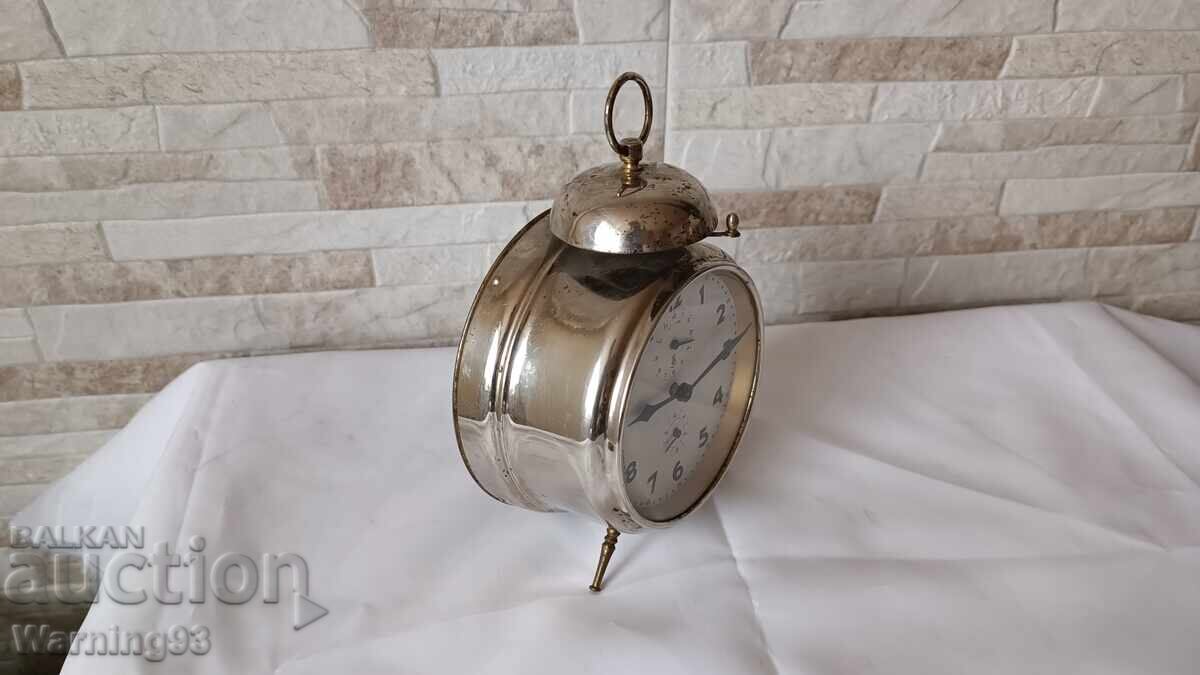 Παράδοση Παλιό γερμανικό ρολόι / ξυπνητήρι - Gustav Becker - 1930 god Παράδοση Παλιό γερμανικό ρολόι / ξυπνητήρι - Gustav Becker - 1930 god