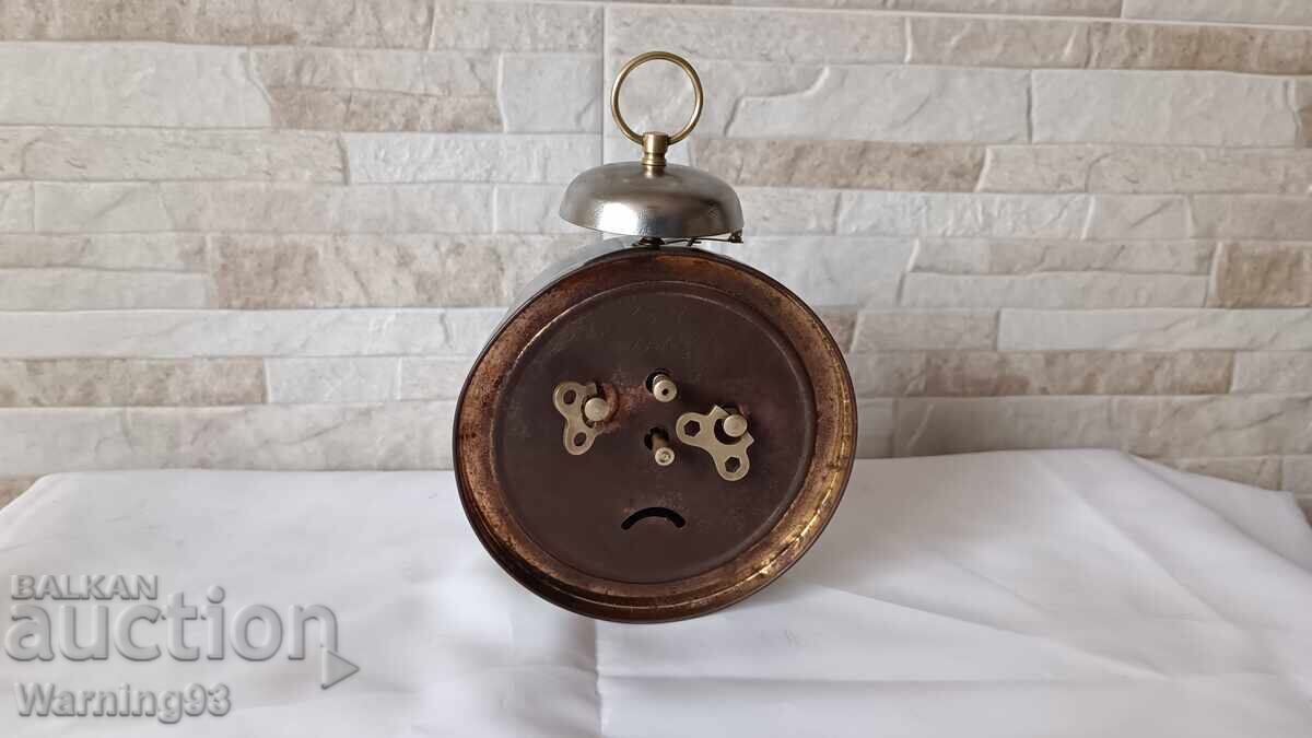 Παράδοση Παλιό γερμανικό ρολόι / ξυπνητήρι - Wehrle - 1930
