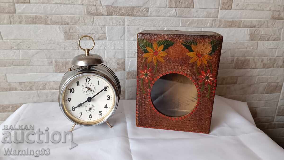 Стар немски часовник / будилник - Wehrle - 1930 год. - 6 Стар немски часовник / будилник - Wehrle - 1930 год. - 6