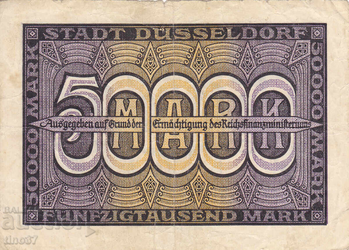 Licitație tino37- GERMANIA - 50000 MARCI - 1923 - F+