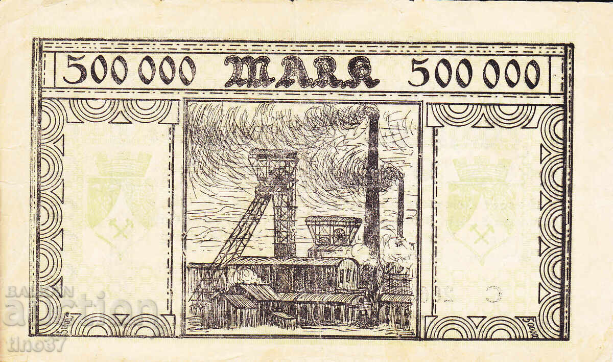 Licitație tino37 - GERMANIA - 500000 MARCI - 1923 - F+