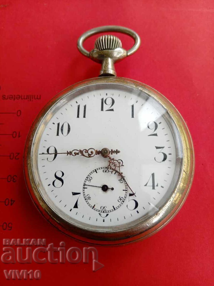 Старинен рекламен часовник Швейцарски Старинен рекламен часовник Швейцарски