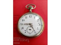 Старинен рекламен часовник Швейцарски