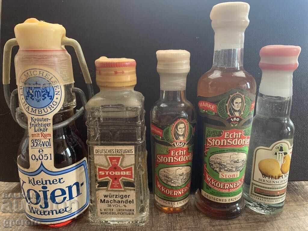 Стари сувенирни шишенца,бутилчици за колекция -Лот-1