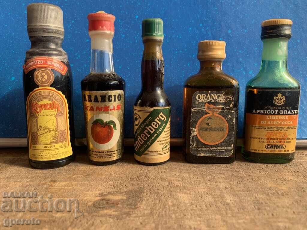 Old souvenir bottles, bottles for collection - Lot-10