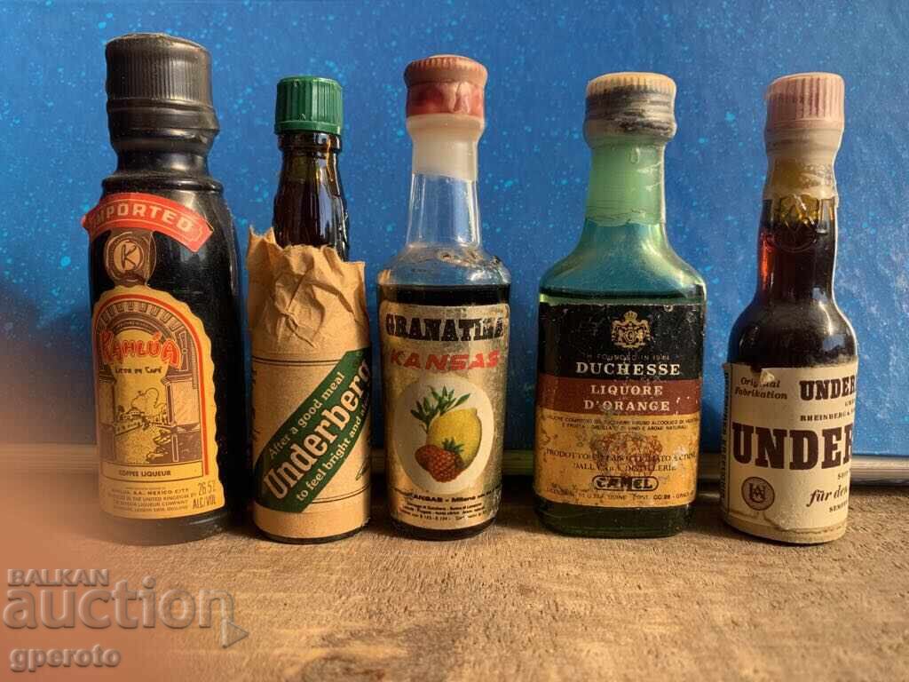 Old souvenir bottles, bottles for collection - Lot-12 Old souvenir bottles, bottles for collection - Lot-12