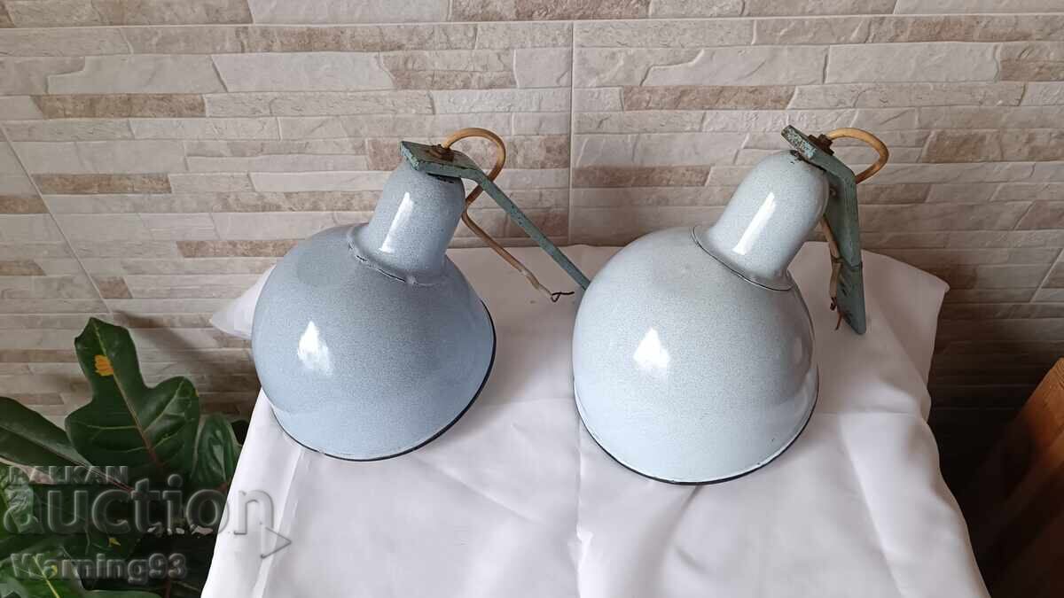 Lămpi emailate vechi pentru perete sau tavan - №9 - Antichitate Lămpi emailate vechi pentru perete sau tavan - №9 - Antichitate