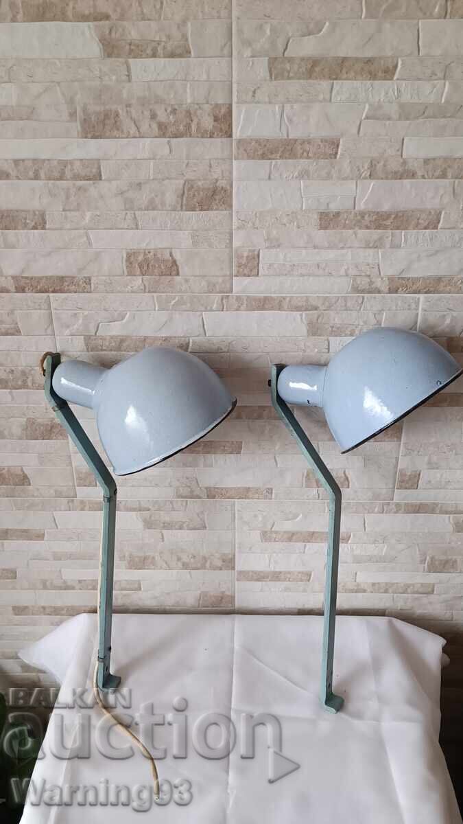 Παλιά σμαλτωμένα φωτιστικά τοίχου ή οροφής - Νο. 9.1 - Αντίκα Παλιά σμαλτωμένα φωτιστικά τοίχου ή οροφής - Νο. 9.1 - Αντίκα