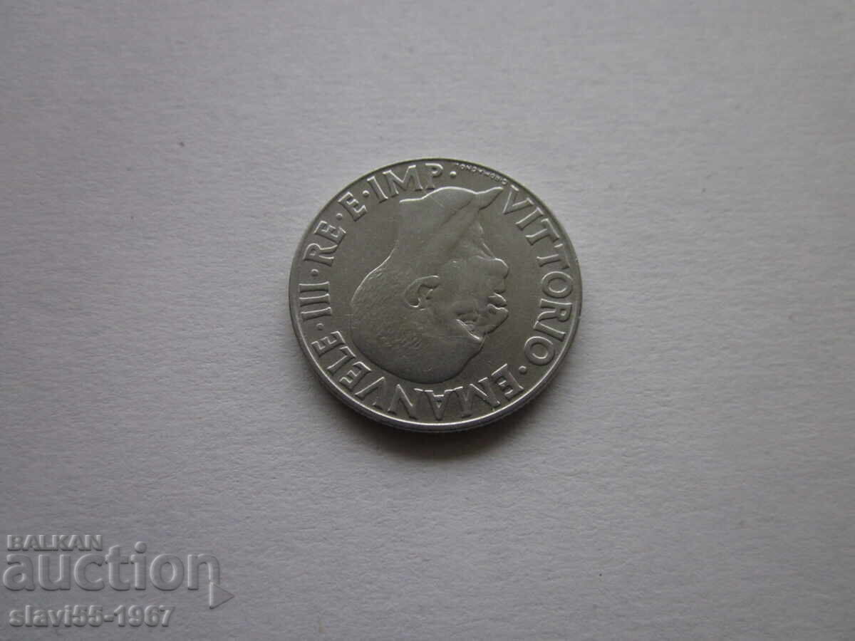 Livrarea 1 LIRĂ ITALIA 1940g. EXCELENTĂ BZC !!! Livrarea 1 LIRĂ ITALIA 1940g. EXCELENTĂ BZC !!!