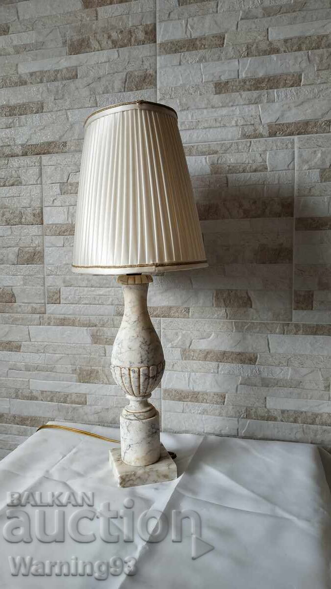 Old marble lamp - night lamp - Antique - 5 Old marble lamp - night lamp - Antique - 5
