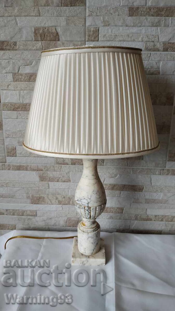 Old marble lamp - night lamp - Antique - 6 Old marble lamp - night lamp - Antique - 6
