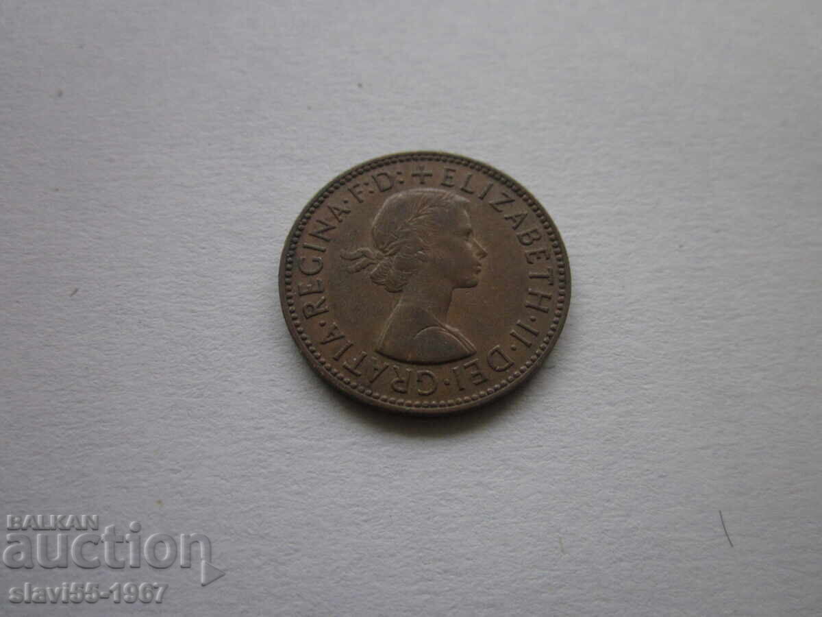 ПОЛОВИН ПЕНИ АНГЛИЯ 1964г. ОТЛИЧНИ  БЗЦ  !!! с цена 2.00 лв. | € 1.02