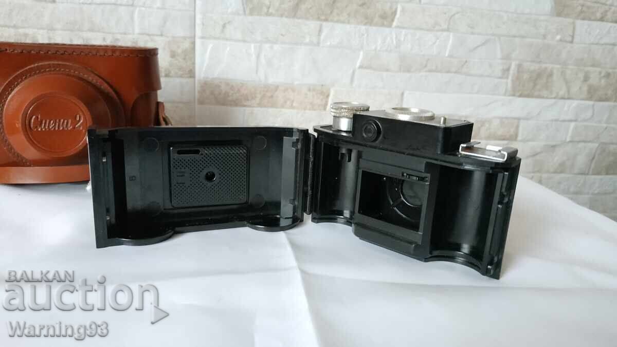 Стар механичен фотоапарат Смена 2 / Smena 2 - Антика - 6 Стар механичен фотоапарат Смена 2 / Smena 2 - Антика - 6