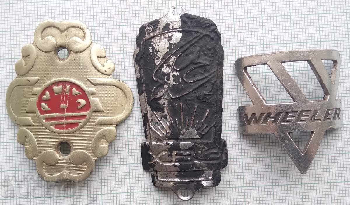 18749 Ποδήλατο Έμβλημα - ΠΑΡΤΙΔΑ 3 τμχ